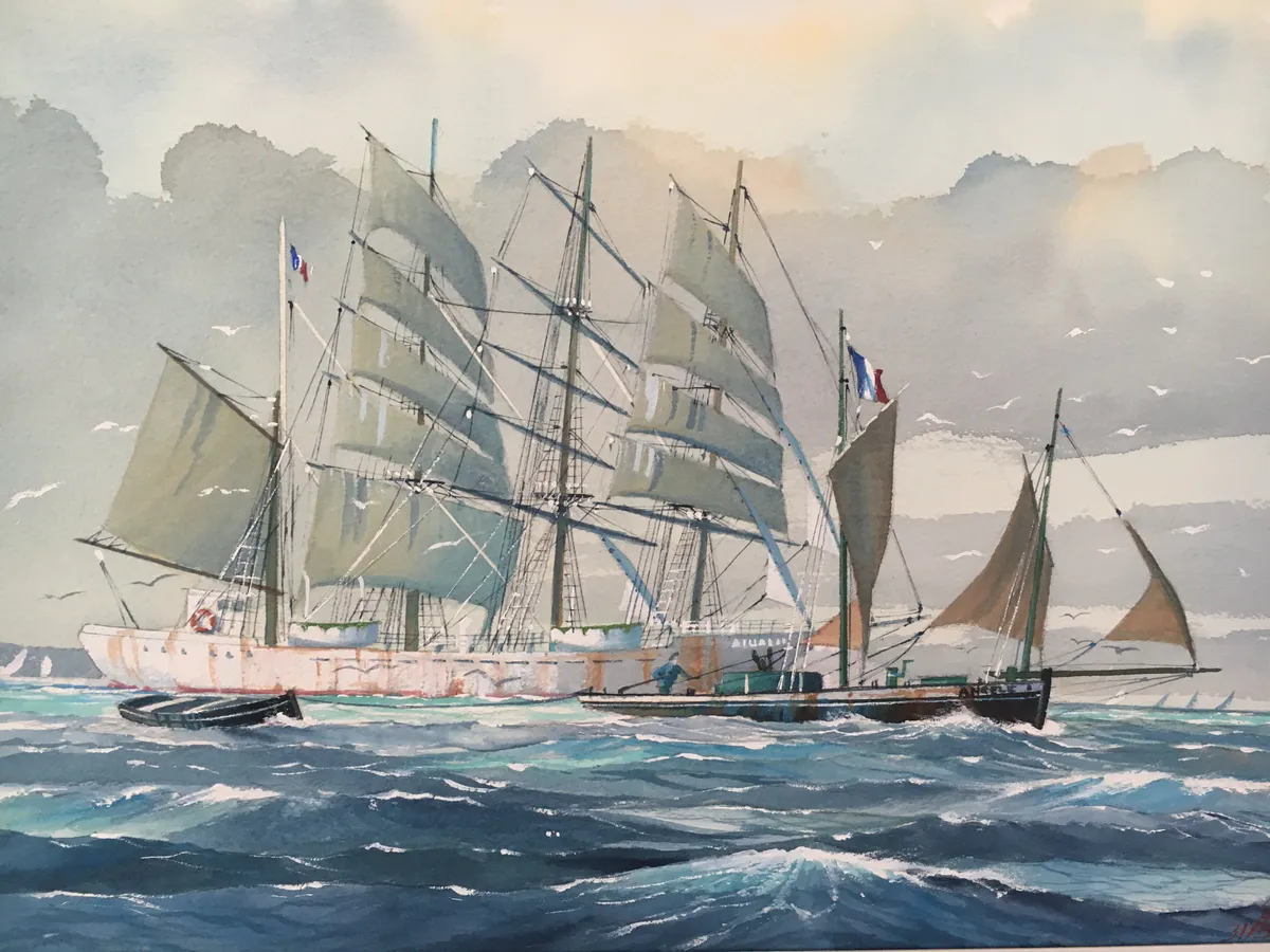 Angèle et le 4 mâts