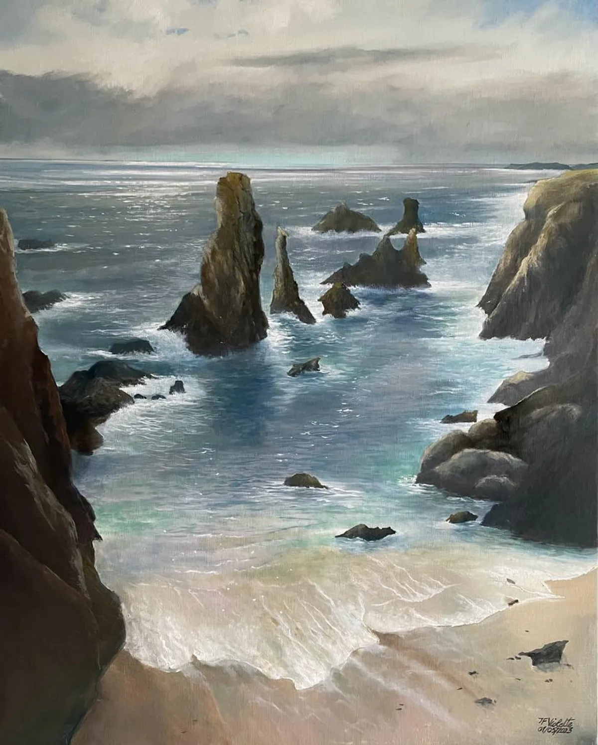 Les aiguilles de Port Coton